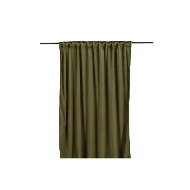 Gordijn Van Fluweel 2-pack Lavendelvind Groen