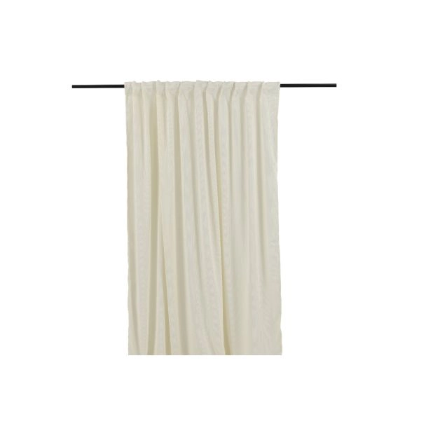 Ruimteverduisterende Fluweel Gordijn 2-pack Kristallglans Gebroken wit