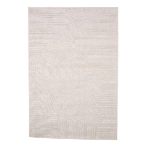 Hoogpolig Vloerkleed Hilda Wit