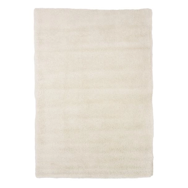 Hoogpolig Vloerkleed Nora Wit