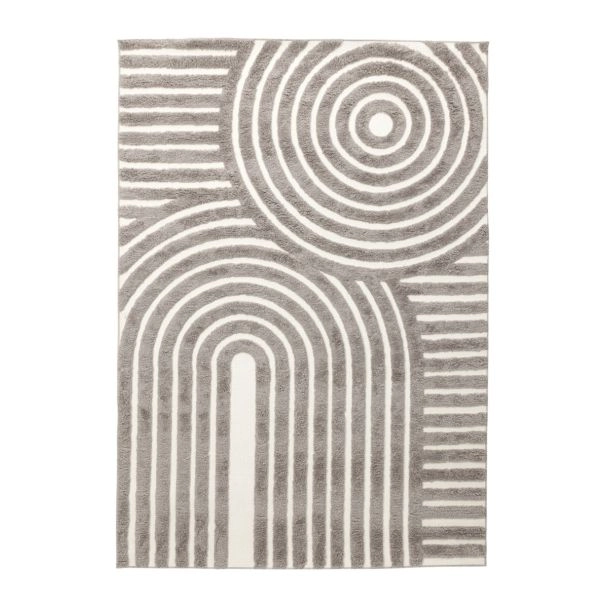 Hoogpolig Vloerkleed Pinta Grijs