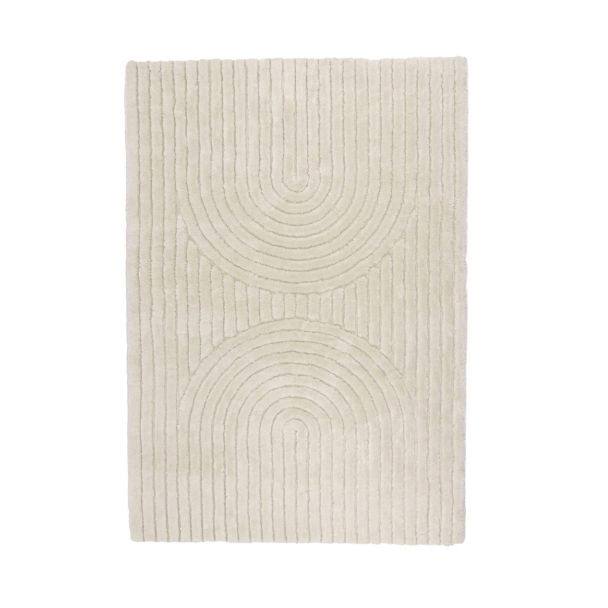 Hoogpolig Vloerkleed Veron Wit