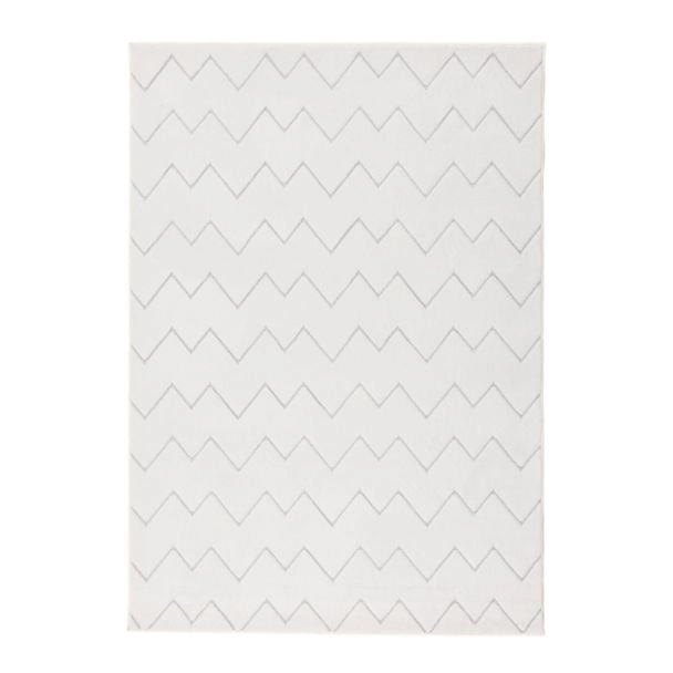 Hoogpolig Vloerkleed Miro Wit