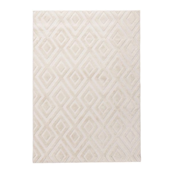 Hoogpolig Vloerkleed Ana Wit