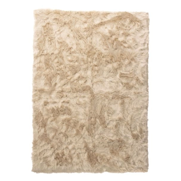 Hoogpolig Vloerkleed Jardin Beige
