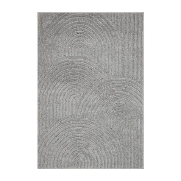 Forell Wave Grå Modern matta