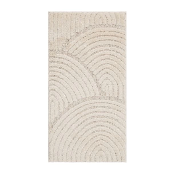 Forell Wave Vit Gångmatta