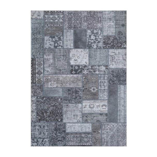 Patchworkmatta Markiss Steel