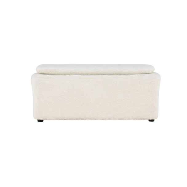 Poef Mistralroot Wit