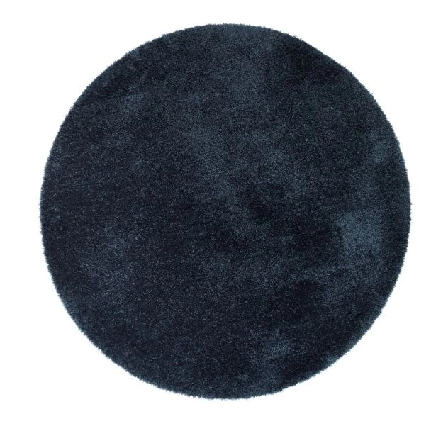 Rund Matta Benny Blå
