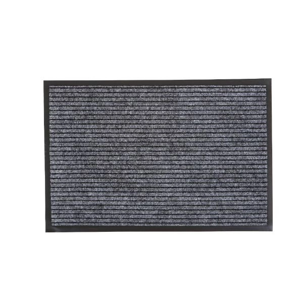 Deurmat Absorb 3-ribb Lichtgrijs