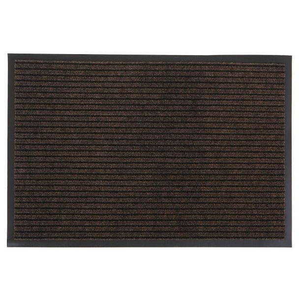 Deurmat Absorb 3-ribb Bruin
