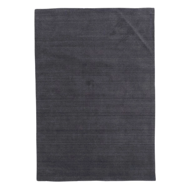 Wollen Vloerkleed Aliora Donkergrijs