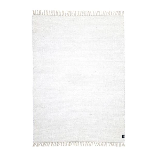 Katoenen Vloerkleed Alva Wit