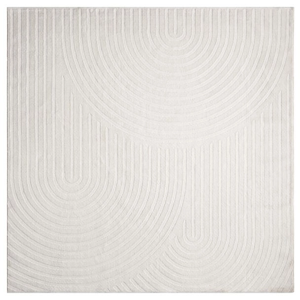 Vierkant Bella Zen Gebroken wit Wilton Vloerkleed