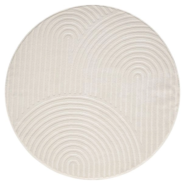 Rond Bella Zen Gebroken wit Wilton Vloerkleed