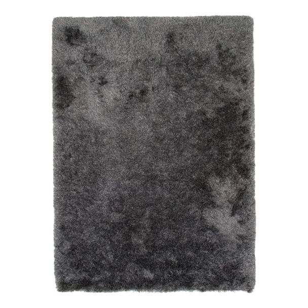 Hoogpolig Vloerkleed Bolton Grijs