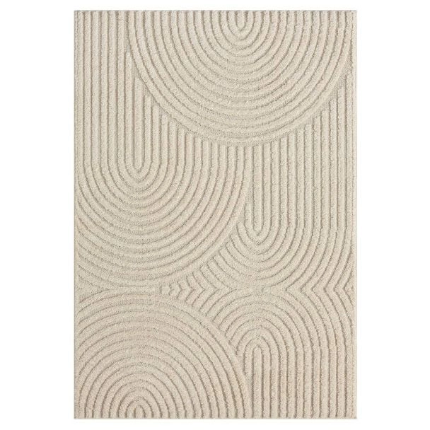 Hoogpolig Vloerkleed Brolly Bene Beige