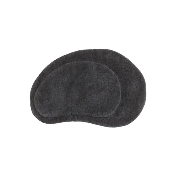 Ovaal Calcolo Grijs Deurmat