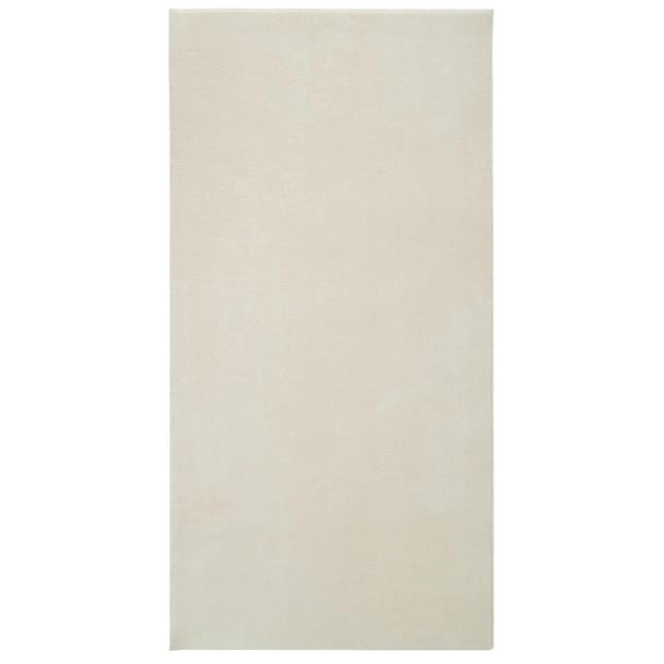 Loper Comfy Beige Wasbaar Hoogpolig Vloerkleed