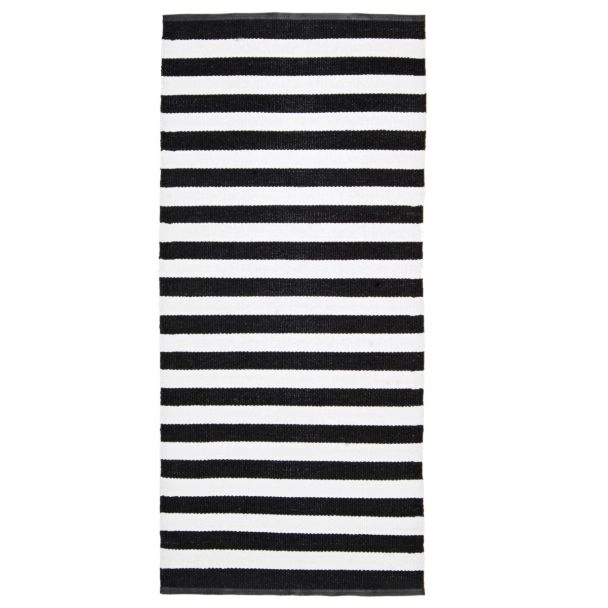 Kunststof Vloerkleed Bennett Zwart