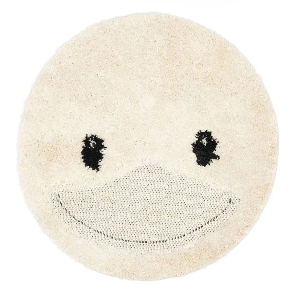 Kindervloerkleed Ducky Crème