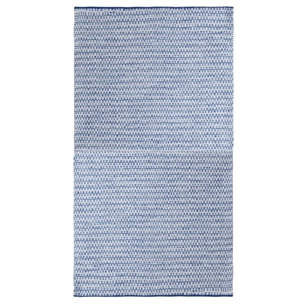 Katoenen Vloerkleed Opis Blauw