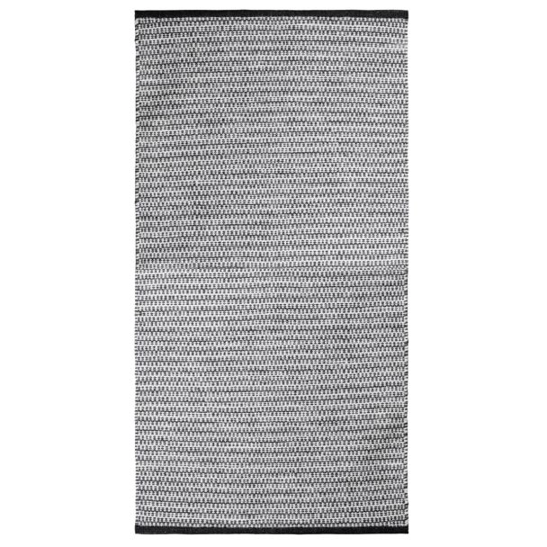 Katoenen Vloerkleed Opis Zwart