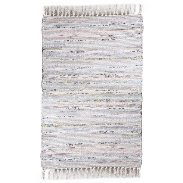 Katoenen Vloerkleed Umma Wit