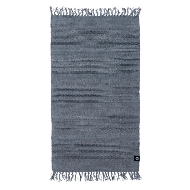 Loper Kireli Blauw Katoenen Vloerkleed