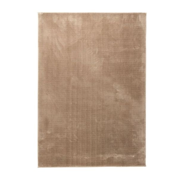 Hoogpolig Vloerkleed Haki Beige