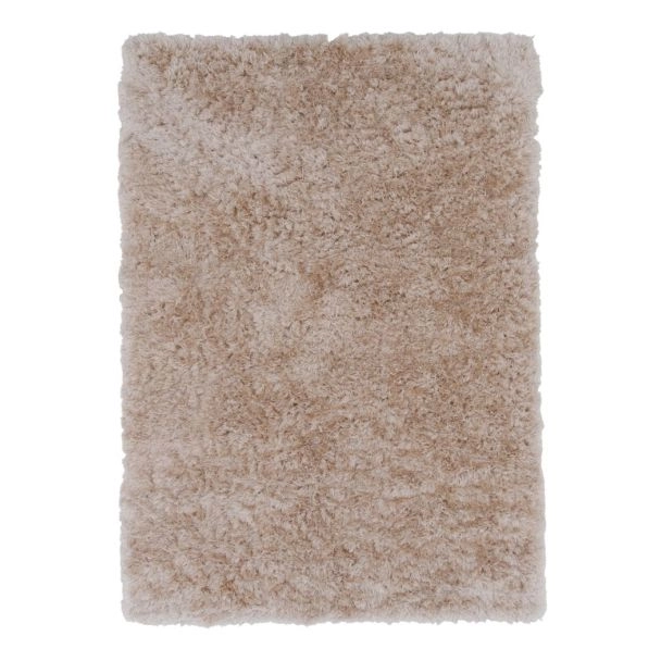 Hoogpolig Vloerkleed Harit Beige