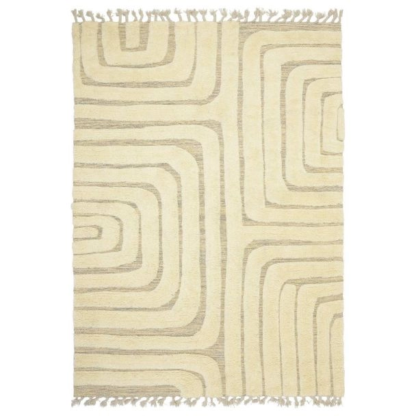 Wollen Vloerkleed Jade Beige