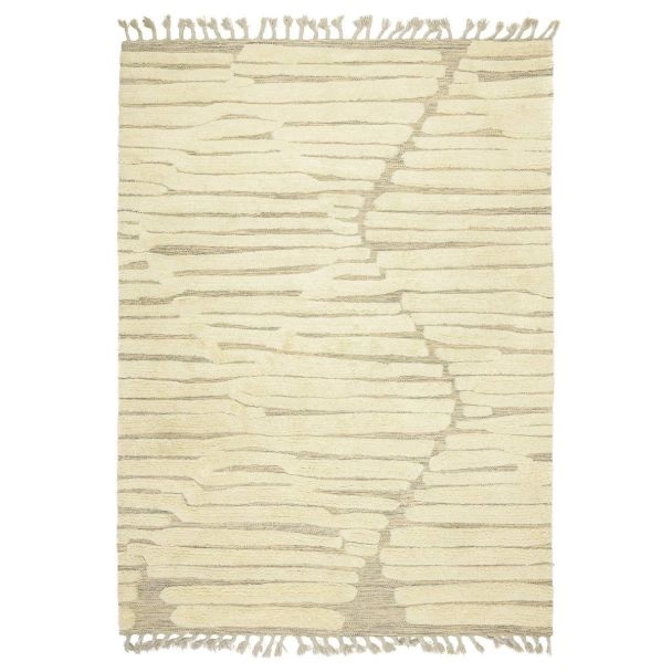 Wollen Vloerkleed Julien Beige