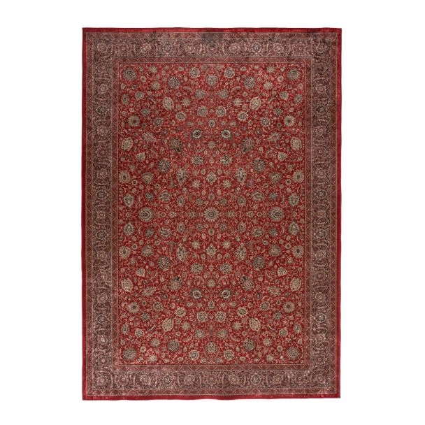 Hoogpolig Vloerkleed Kavala Rood