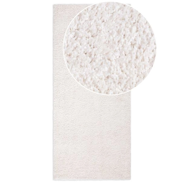 Loper Lazy Gebroken wit Hoogpolig Vloerkleed