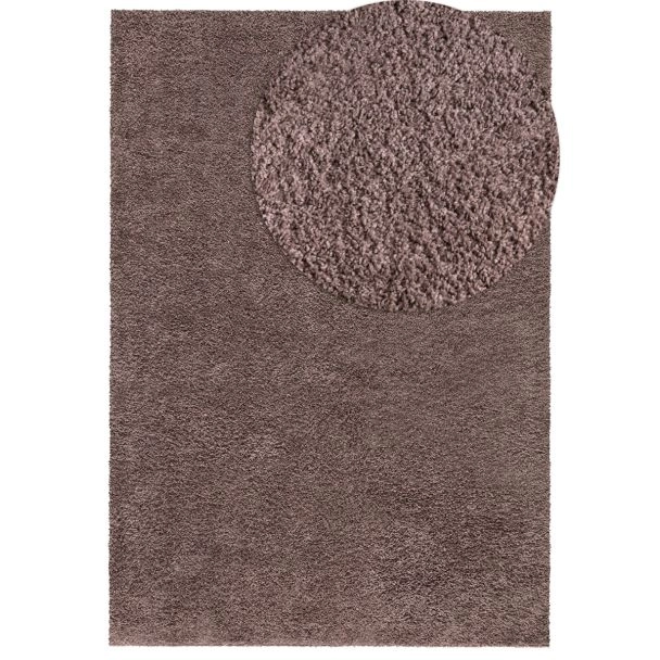 Hoogpolig Vloerkleed Lazy Greige