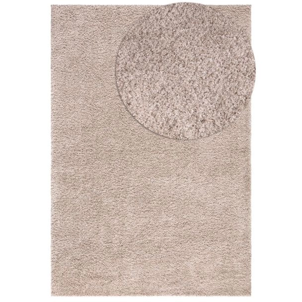 Hoogpolig Vloerkleed Lazy Zand