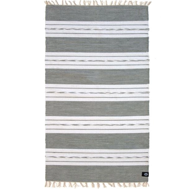 Katoenen Vloerkleed Girsu Grijs