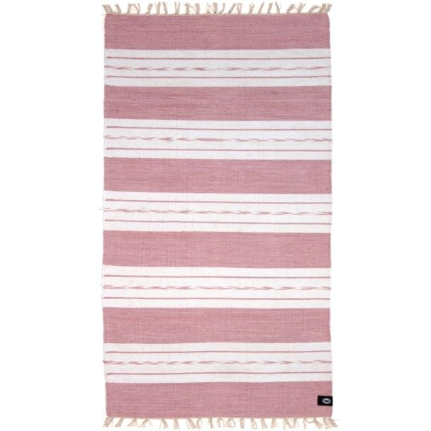 Katoenen Vloerkleed Girsu Roze