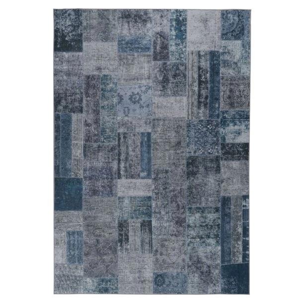 Patchwork Vloerkleed Mario Sullo Grijs