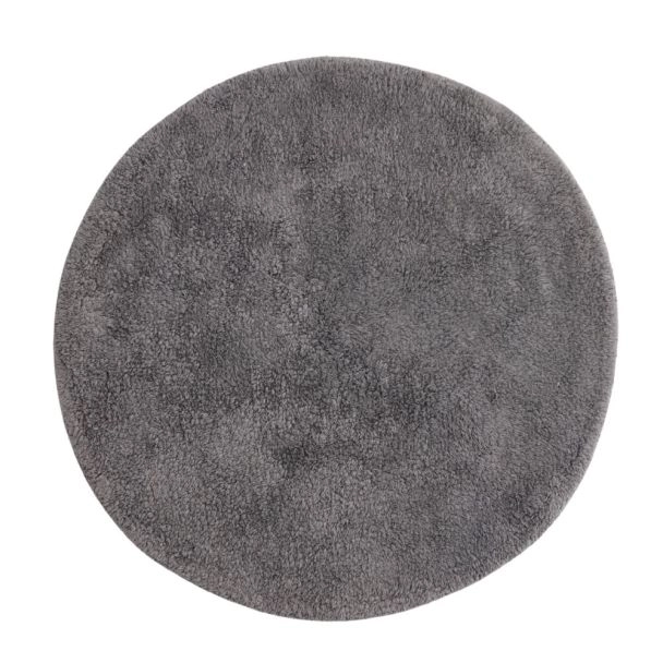 Rond Meja Donkergrijs Badmat