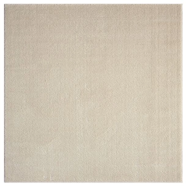 Vierkant Milli Beige Hoogpolig Vloerkleed