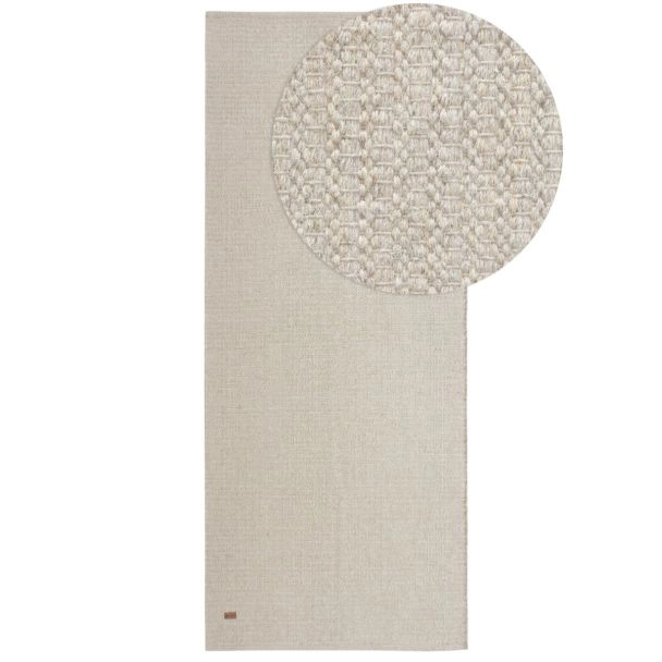 Loper Molly Beige Wollen Vloerkleed