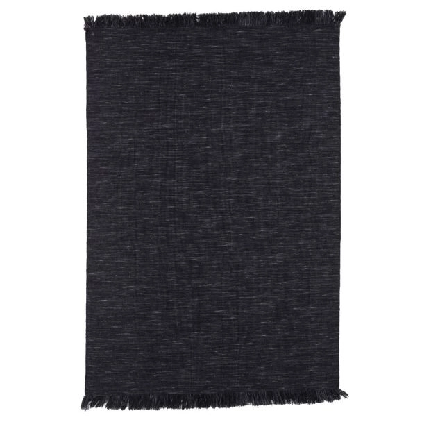 Wollen Vloerkleed Mosso Zwart