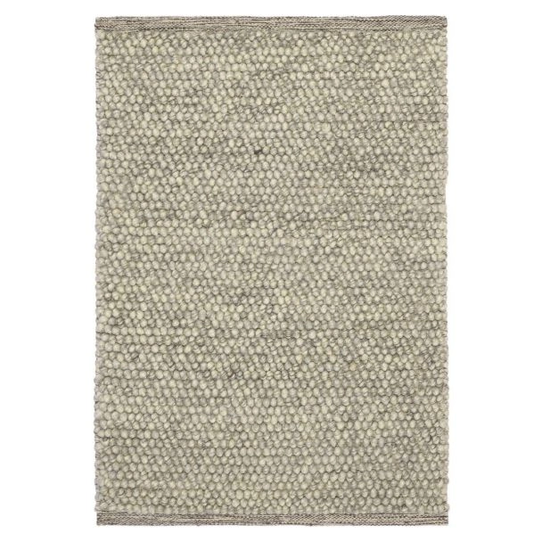 Wollen Vloerkleed Pamel Lichtgrijs