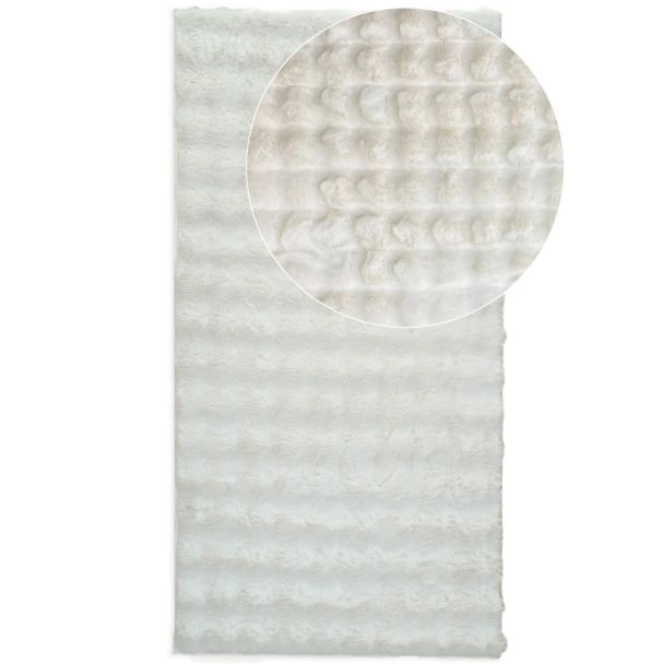 Loper Rabbit Bubble Gebroken wit Wasbaar Pelskleed