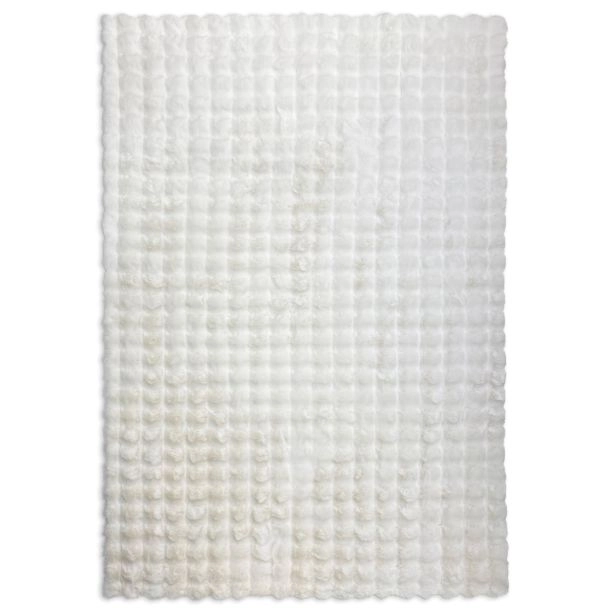 Wasbaar Pelskleed Rabbit Bubble Gebroken wit