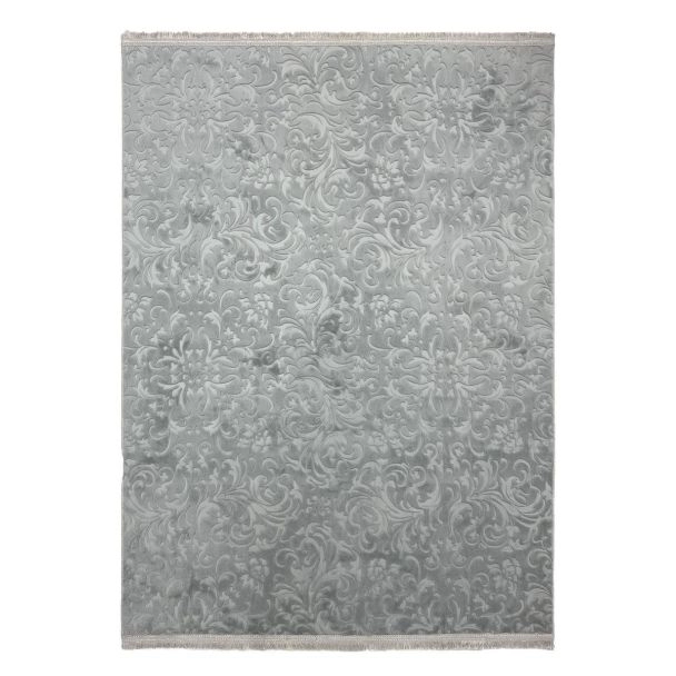 Wasbaar Modern Vloerkleed Reno Daphne Grijs