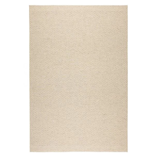 Wollen Vloerkleed Rocky Crème